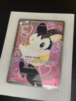Pokemon TCG Emolga RC23/25 Full Art Rare Holo - Image 1