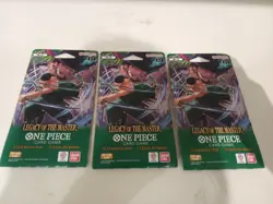 3X PACKS Legacy of the Master Booster Pack One Piece Card Game OP12 English OP12 - Image 1