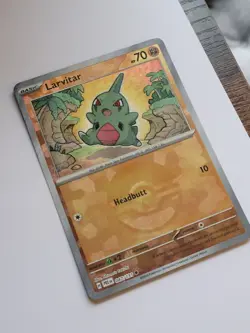 Pokemon TCG Sv: Prismatic Evolutions Larvitar Pokeball 047/131 - Image 2