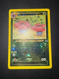 Pokemon Vileplume Southern Islands 17/18 Reverse Holo Swirl - Image 4