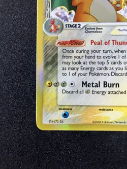 Pokemon TCG Charizard (Delta Species) EX Crystal Guardians 4/100 Holo Holo Rare - Image 2