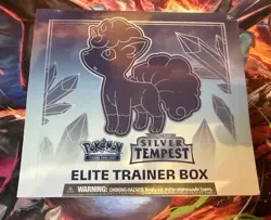 Pokemon 2022 Silver Tempest Elite Trainer Box Factory Sealed - Image 1