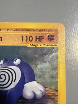 Poliwrath 26/144 Skyridge Regular HP DMG Vintage Pokemon - Image 4