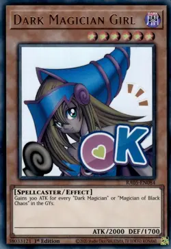 Yugioh English - Dark Magician Girl - RA05-EN084 (Ultra Rare) VLP - Image 1