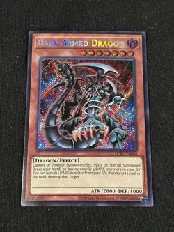 🔥YUGIOH • DARK ARMED DRAGON • SECRET RARE • LCKC-EN068 • 1st EDITION • NM🔥 - Image 1