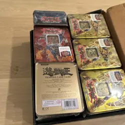 Konami Yu-Gi-Oh! TCG Yugi Sealed Collectible Tin 2007 Display Box Lot (6) - Image 5
