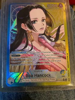 Boa Hancock OP14-041 [AA] The Azure Sea’s Seven One Piece TCG English NM - Image 1