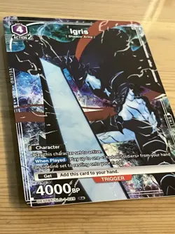 Union Arena Solo Leveling - Igris R* Rare Alternate Art SLG-1-028 - Image 2