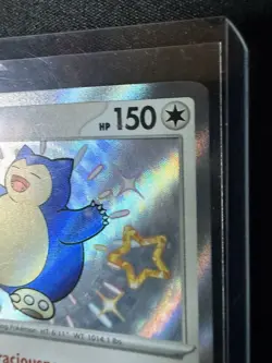 Pokemon TCG S&V Paldean Fates Snorlax Shiny Rare Holo Card 202/091 MINT - Image 5
