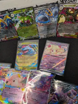 Pokemon TCG EX Card Lot of 14 English Double Rare - Image 4