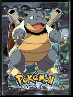 Blastoise #09 E9 Topps Trading Cards Pokemon Moderately Played - Image 1