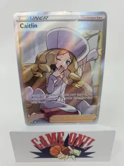 Caitlin 189/198 Chilling Reign Full Art 2021 Pokemon Card LP BUF - Image 1