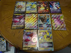 Pokemon TCG Jumbo Card Lot!! Charizard, Pikachu, Regidrago, Zeraora - Image 1