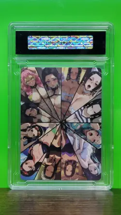 YAMATO Waifu Goddess Prismatic Refractor Card CUSTOM MADE Black Label - Image 5