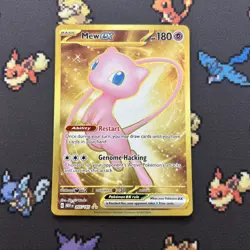 Mew ex 205/165 NM -Gold Secret Rare Pokemon Card- Scarlet And Violet 151 (4z) - Image 1