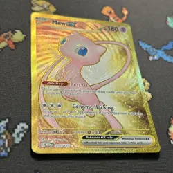 Mew ex 205/165 NM -Gold Secret Rare Pokemon Card- Scarlet And Violet 151 (4z) - Image 4
