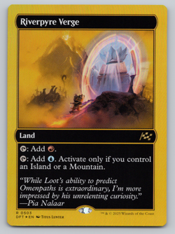 Riverpyre Verge First Place FOIL- MTG Aetherdrift - Image 1