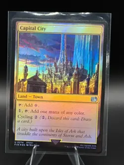 MTG Capital City Final Fantasy 274 NM Foil - Image 1