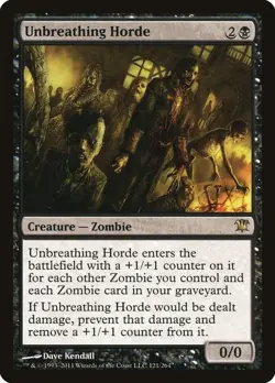 Unbreathing Horde 121 Rare Innistrad Magic: The Gathering Near Mint - Image 1