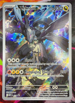 N's Zekrom 031 NM Pokemon TCG Promo Mega Evolution Promos Holo - Image 1