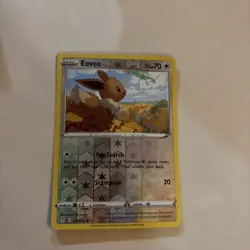 Eevee 125/203 NM Reverse Holo 2021 Pokemon SWSH Evolving Skies w/ Rayquaza LP+ 1 - Image 1