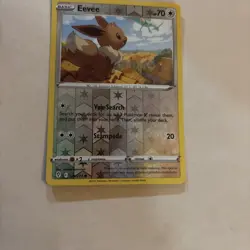 Eevee 125/203 NM Reverse Holo 2021 Pokemon SWSH Evolving Skies w/ Rayquaza LP+ 1 - Image 3