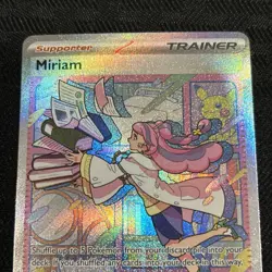 Pokemon: Miriam Special Illustration Rare SIR Full Art Holo 251/198 (Near Mint) - Image 2