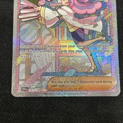 Pokemon: Miriam Special Illustration Rare SIR Full Art Holo 251/198 (Near Mint) - Image 3