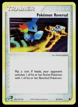 Pokemon Card - Pokemon Reversal Ruby & Sapphire 87/109 Reverse Holo Uncommon - Image 1