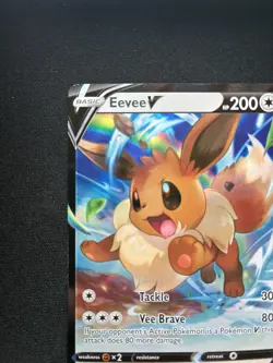 Pokemon: Eevee V 108/159 Ultra Rare Crown Zenith - Image 3