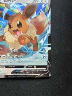 Pokemon: Eevee V 108/159 Ultra Rare Crown Zenith - Image 4