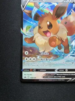 Pokemon: Eevee V 108/159 Ultra Rare Crown Zenith - Image 5
