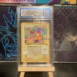 Pokemon TCG Birthday Pikachu #24 Celebrations 25th Classic Collection PG 9 - Image 1