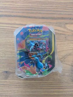 Pokemon TCG Mega Charizard X Ex Tin - New & Factory Sealed - Image 1