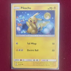Pokemon Pikachu TCG Unified Minds Common Card 56/236 NM - Image 1