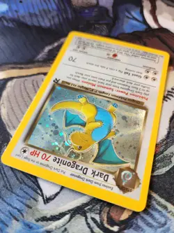 Pokemon Dark Dragonite Team Rocket Holo Rare 5/82 - VERY CLEAN, HEAD SWIRL! - Image 4