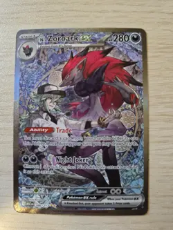 Pokemon TCG N's Zoroark EX 286/217 Ascended Hero’s Special Illustration Rare NM - Image 1