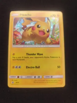 Carta Pokemon PSA PIKACHU PROMO SM76 HOLO SWIRL SET LEGGENDE IRIDESCENTI ENG BGS - Image 5