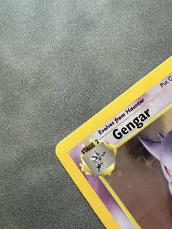 1999 Pokemon Fossil 1st Edition Gengar Holo 5/62 - Image 3