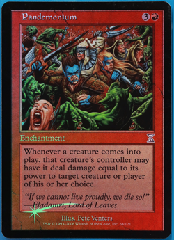 Pandemonium FOIL Time Spiral Timeshifted NM Red Special CARD (502276) ABUGames - Image 1