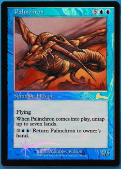 Palinchron FOIL Urza's Legacy NM Blue Rare MAGIC MTG CARD (ID# 502271) ABUGames - Image 1