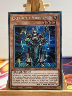 Edler Ritter Schildtrager BROL-DE017 Secret Rare Deutsch NM YUGIOH - Image 1