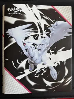 Pokemon TCG Card WHITE FLARE Binder - BINDER ONLY - Empty Holds 396 Cards - NEW - Image 1