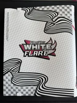 Pokemon TCG Card WHITE FLARE Binder - BINDER ONLY - Empty Holds 396 Cards - NEW - Image 4