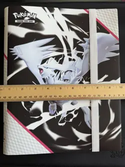 Pokemon TCG Card WHITE FLARE Binder - BINDER ONLY - Empty Holds 396 Cards - NEW - Image 5