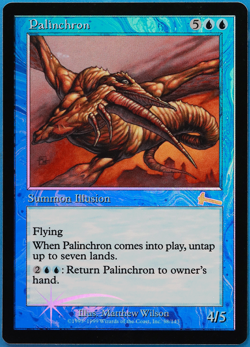 Palinchron FOIL Urza's Legacy NM Blue Rare MAGIC MTG CARD (ID# 502273) ABUGames - Image 1