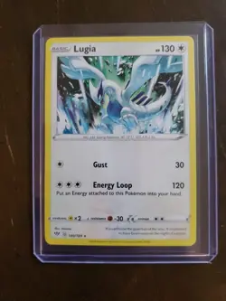 Pokemon TCG Lugia 140/189 Darkness Ablaze Holo Card Non-Holo Rare - Image 1