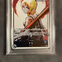 PSA10 Nami L Leader Parallel One Piece Card Japanese - Image 4