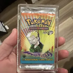 Pokemon TCG: Gym Heroes 1st Edition 11-Card Booster Pack (WOC06212) 742818062121 - Image 1