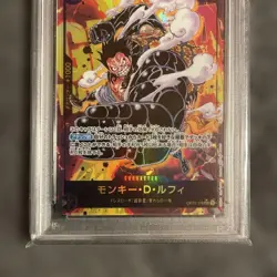 PSA10 Monkey D. Luffy SEC Parallel OP10-118 One Piece Card Japanese - Image 4